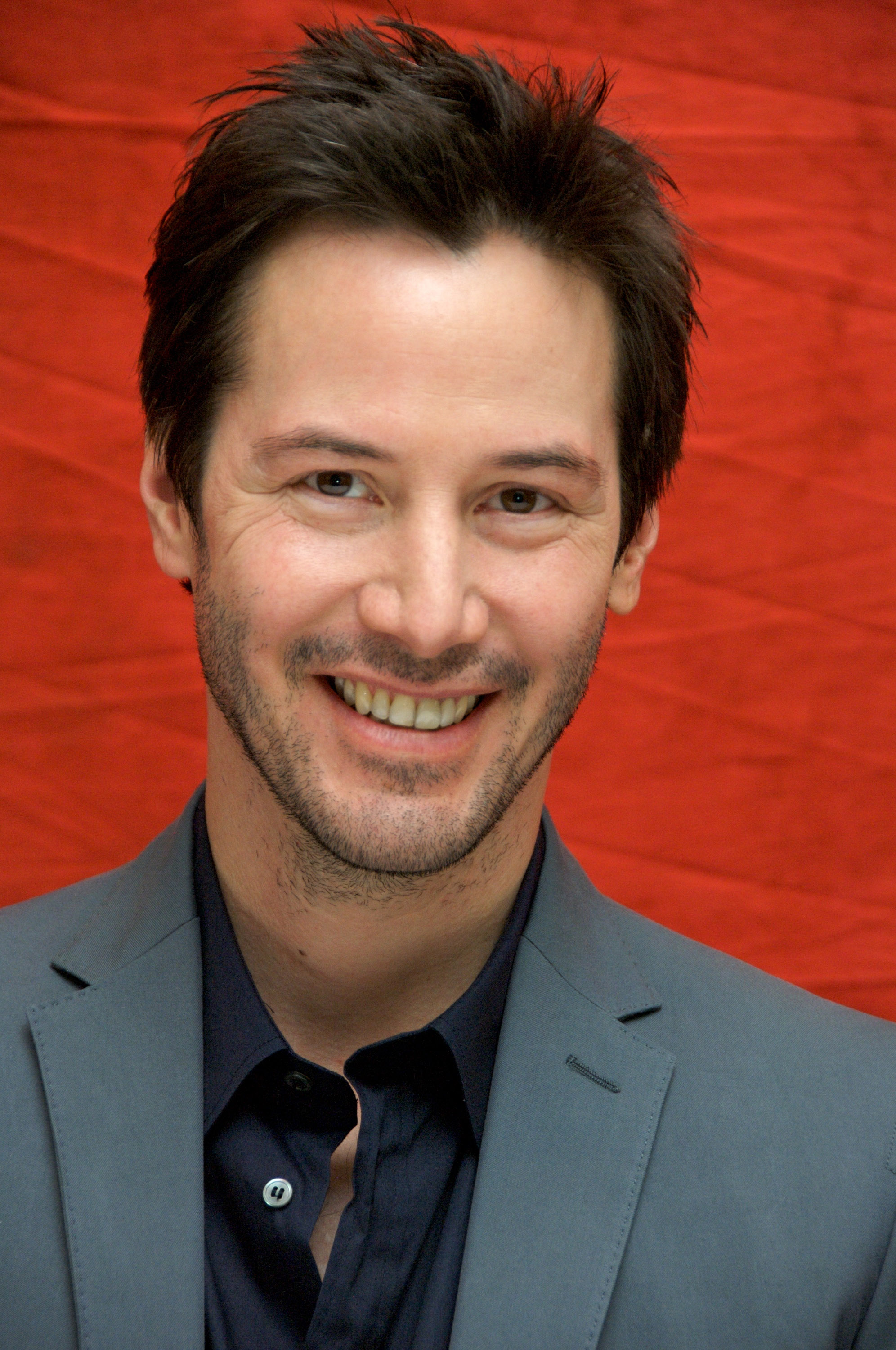 Keanu Reeves at the "Street Kings" press conference in Beverly Hills, California, on March 20, 2008. | Source: Getty Images