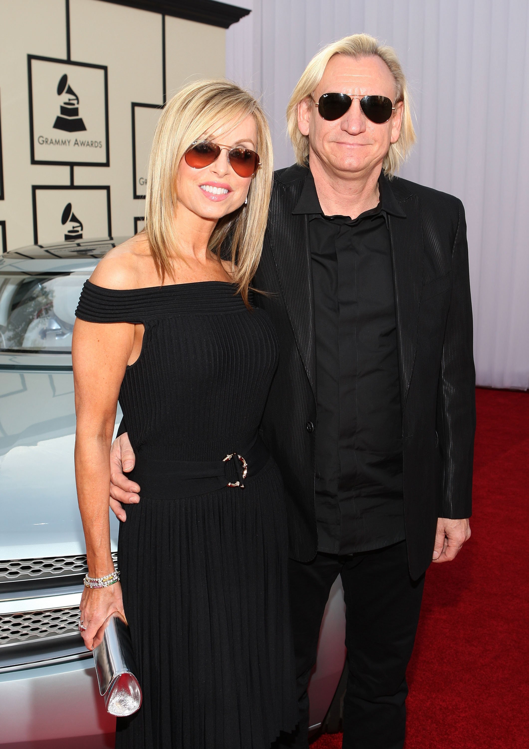  Joe Walsh and Marjorie Bach at the 50th Annual GRAMMY Awards in 2008, in Los Angeles, California. | Source: Getty Images