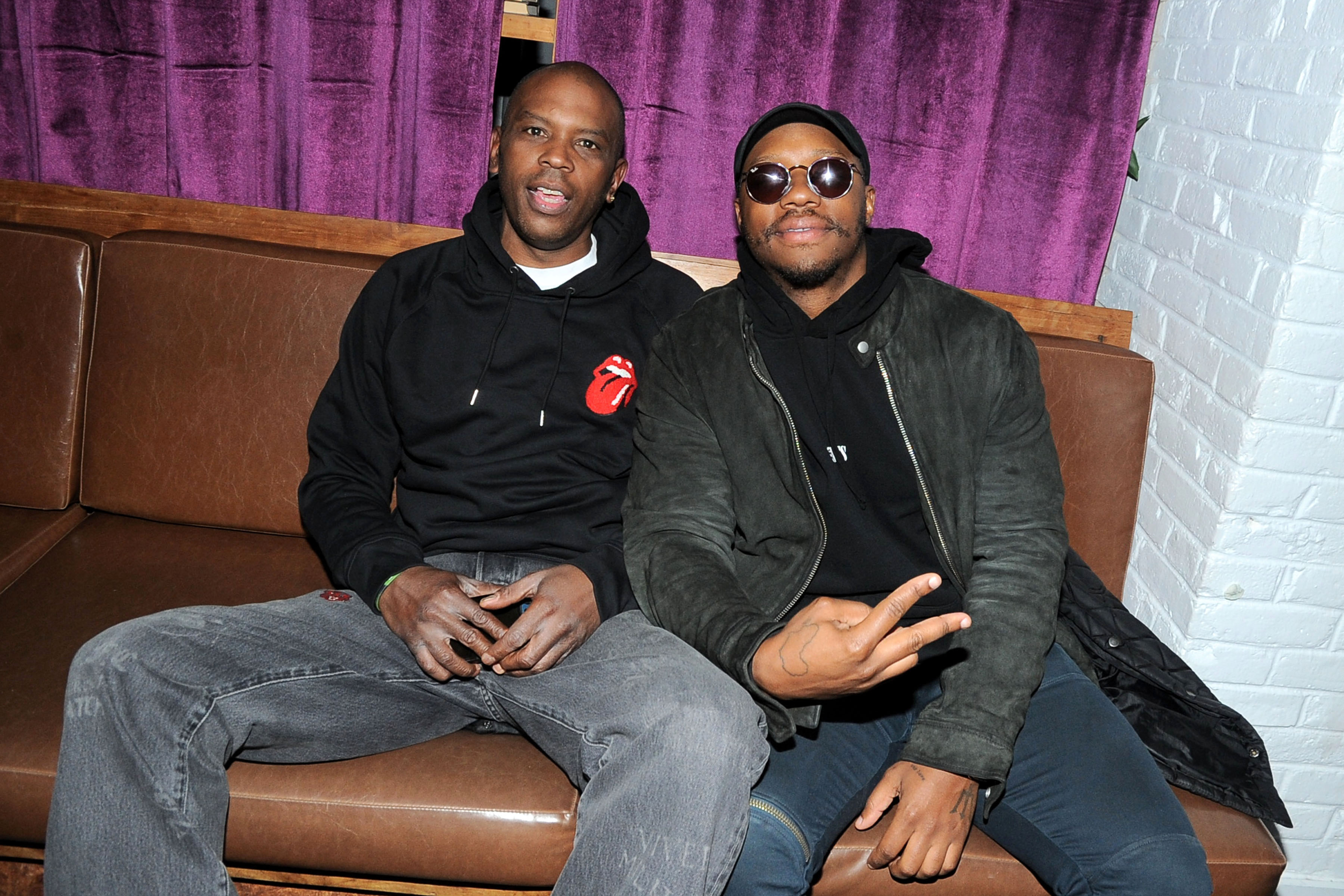 Oliver "Power" Grant and Marcus Callender attend The RZA Presents The 36 Chambers 30th Anniversary Celebration After Party at Mr. Purple in New York on November 9, 2023. | Source: Getty Images