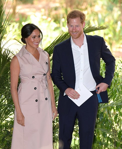 Meghan, Duchess of Sussex and Prince Harry, Duke of Sussex attend a reception to celebrate the UK and South Africa’s important business and investment relationship | Photo: Getty Images