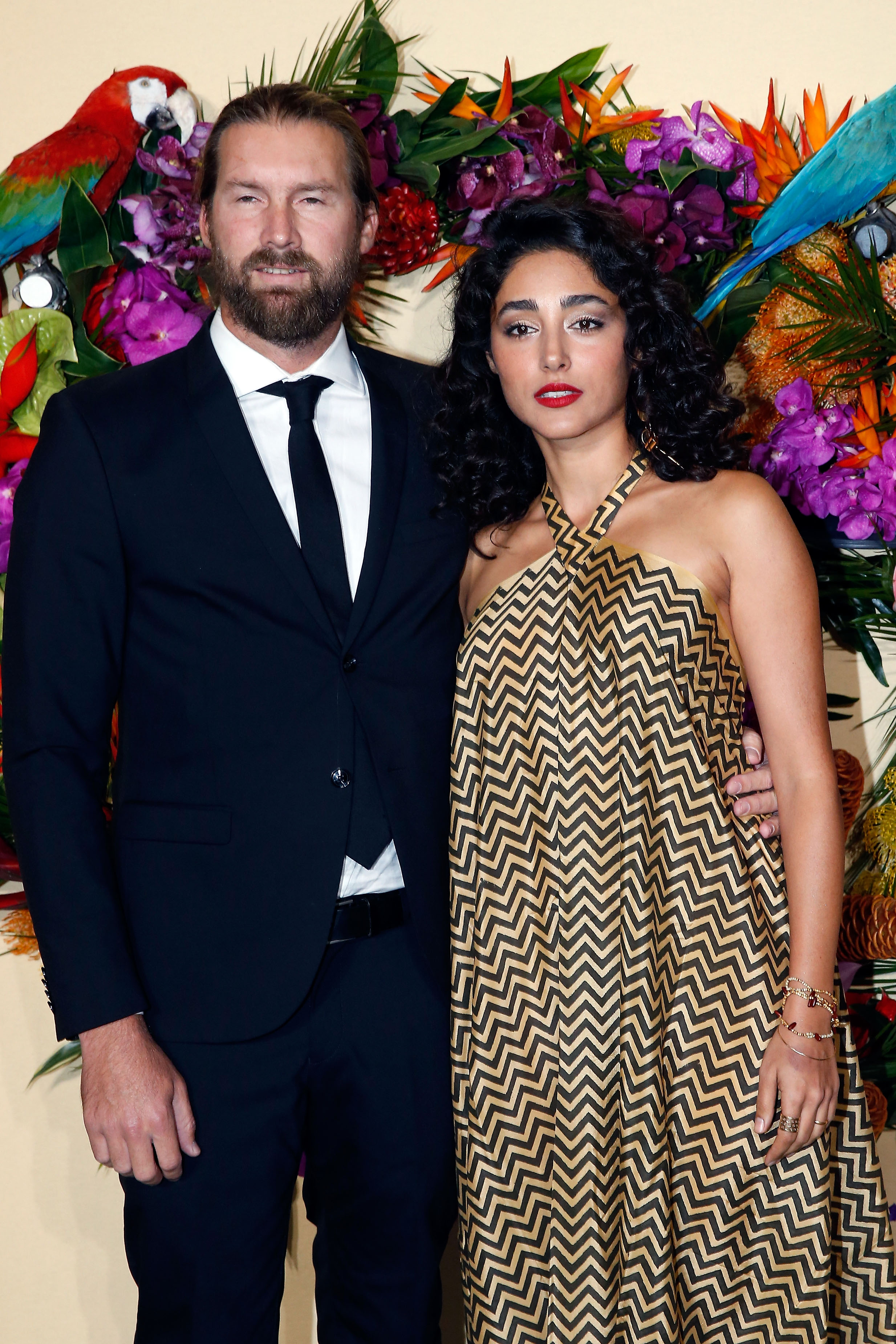 Christos Dorje Walker and Golshifteh Farahani at the Opening Season Gala on September 24, 2016, in Paris, France. | Source: Getty Images