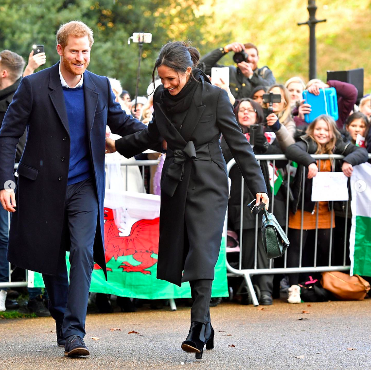 Prince Harry and Meghan Markle at an event posted on March 1, 2020 | Source: Instagram/sussexroyal