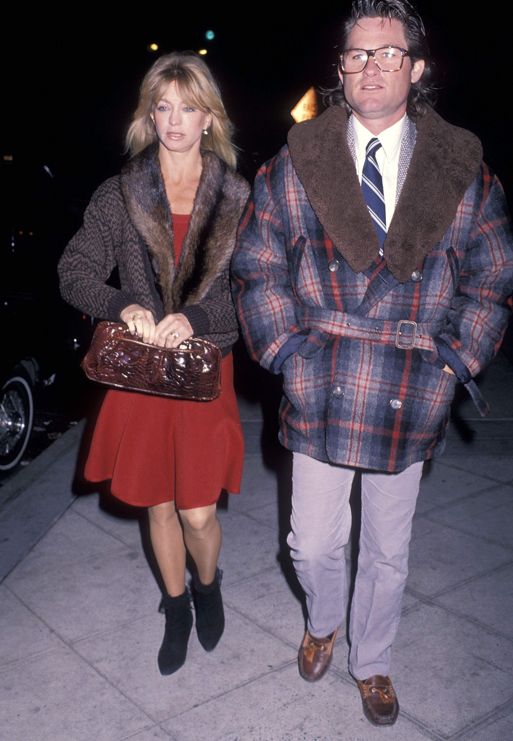 Goldie Hawn and Kurt Russell at Le Cirque Restaurant on January 16, 1989 in New York City. l Source: Getty Images