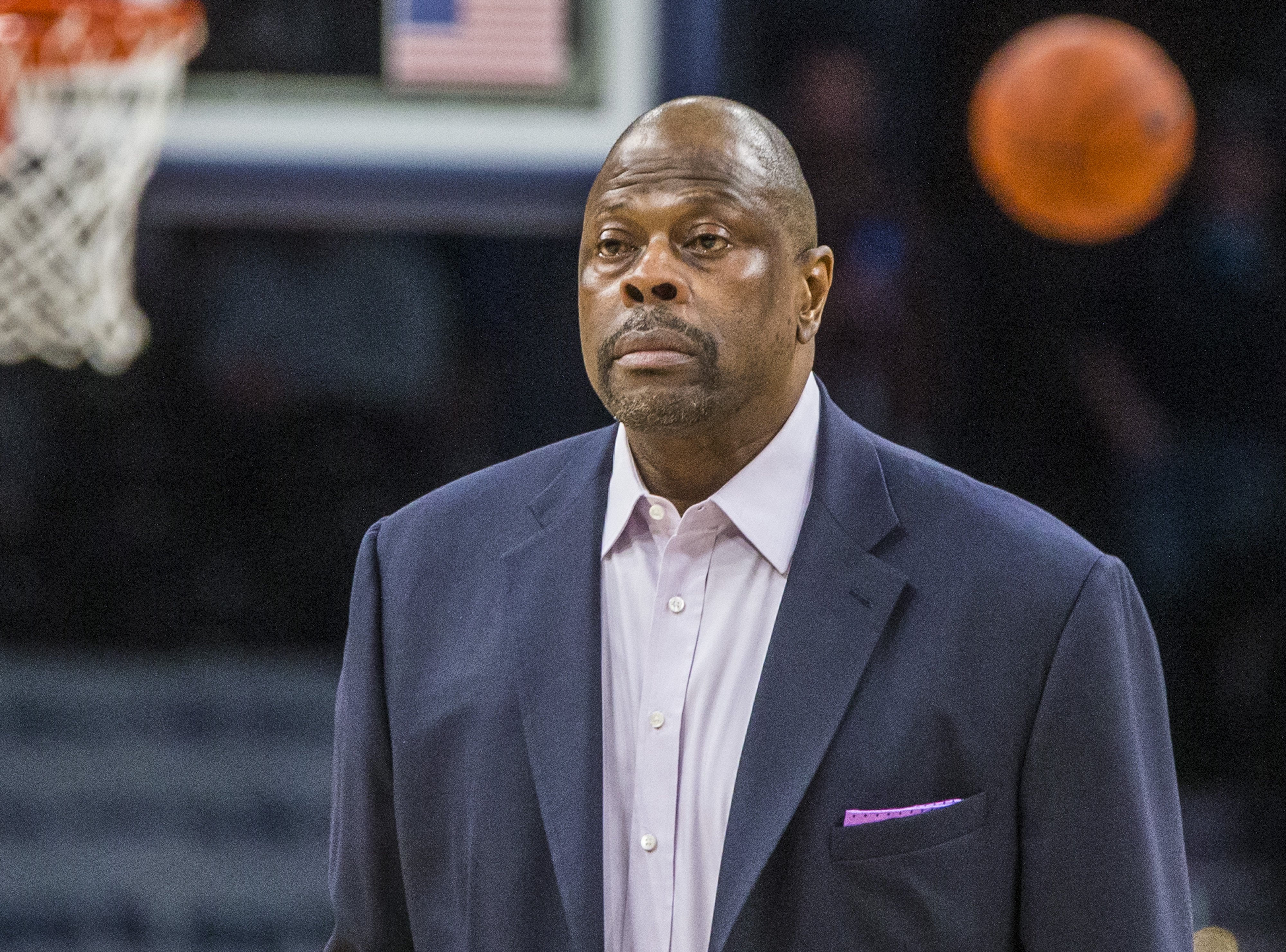 Patrick Ewing head during a game between Butler and Georgetown at Capital One Arena on January 28, 2020 in Washington, DC | Photo: GettyImages