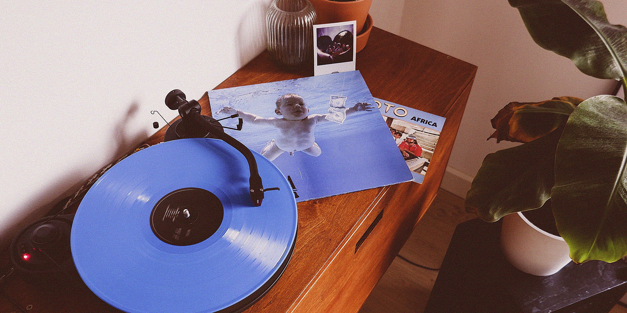 Unsplash  | Nirvana's 'Nevermind' Album on a record player