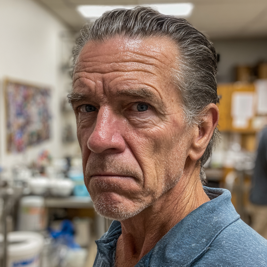 A close-up of an angry older man | Source: Midjourney