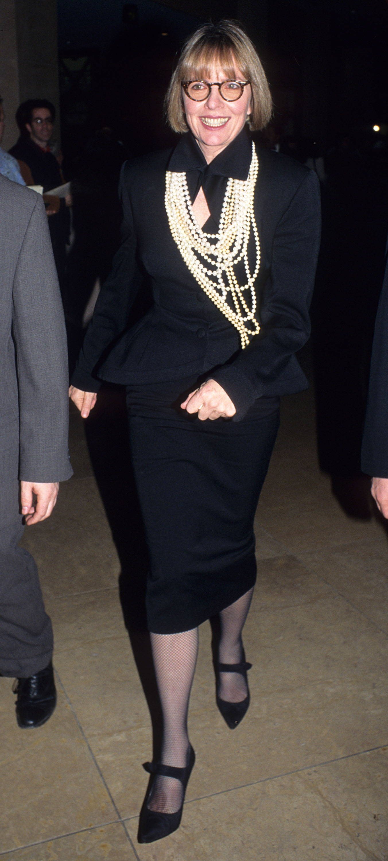 Diane Keaton attends the 52nd Annual Golden Globe Awards in 1995 | Source: Getty Images