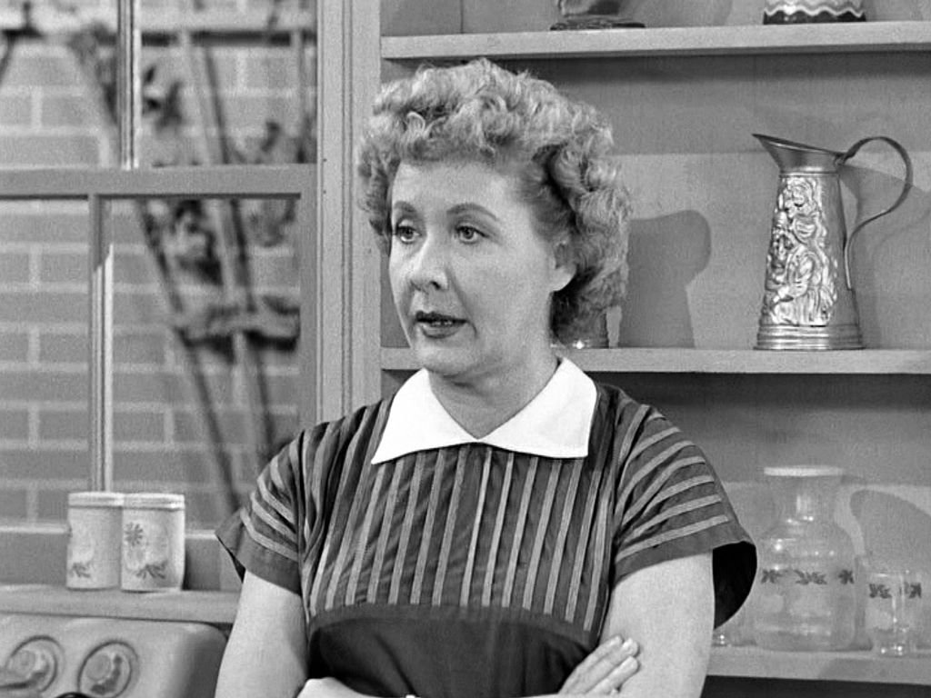 Vivian Vance as Ethel Mertz in the second season of "I Love Lucy" aired on January 12, 1953. | Source: Getty Images