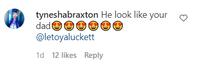 A fan's comment on LeToya Luckett's Instagram post | Photo: Instagram / letoyaluckett