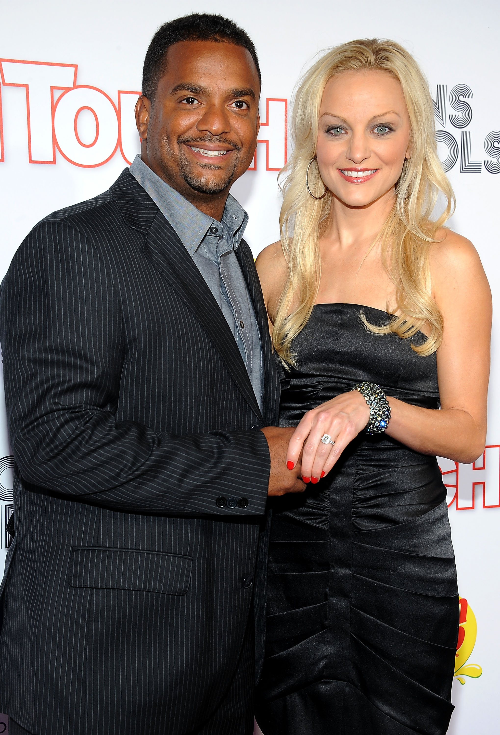 Alfonso Riberio and Angela Unkrich attend In Touch Weekly's 5th Annual 2012 Icons + Idols at Chateau Marmont on September 6, 2012 in Los Angeles, California | Source: Getty Images