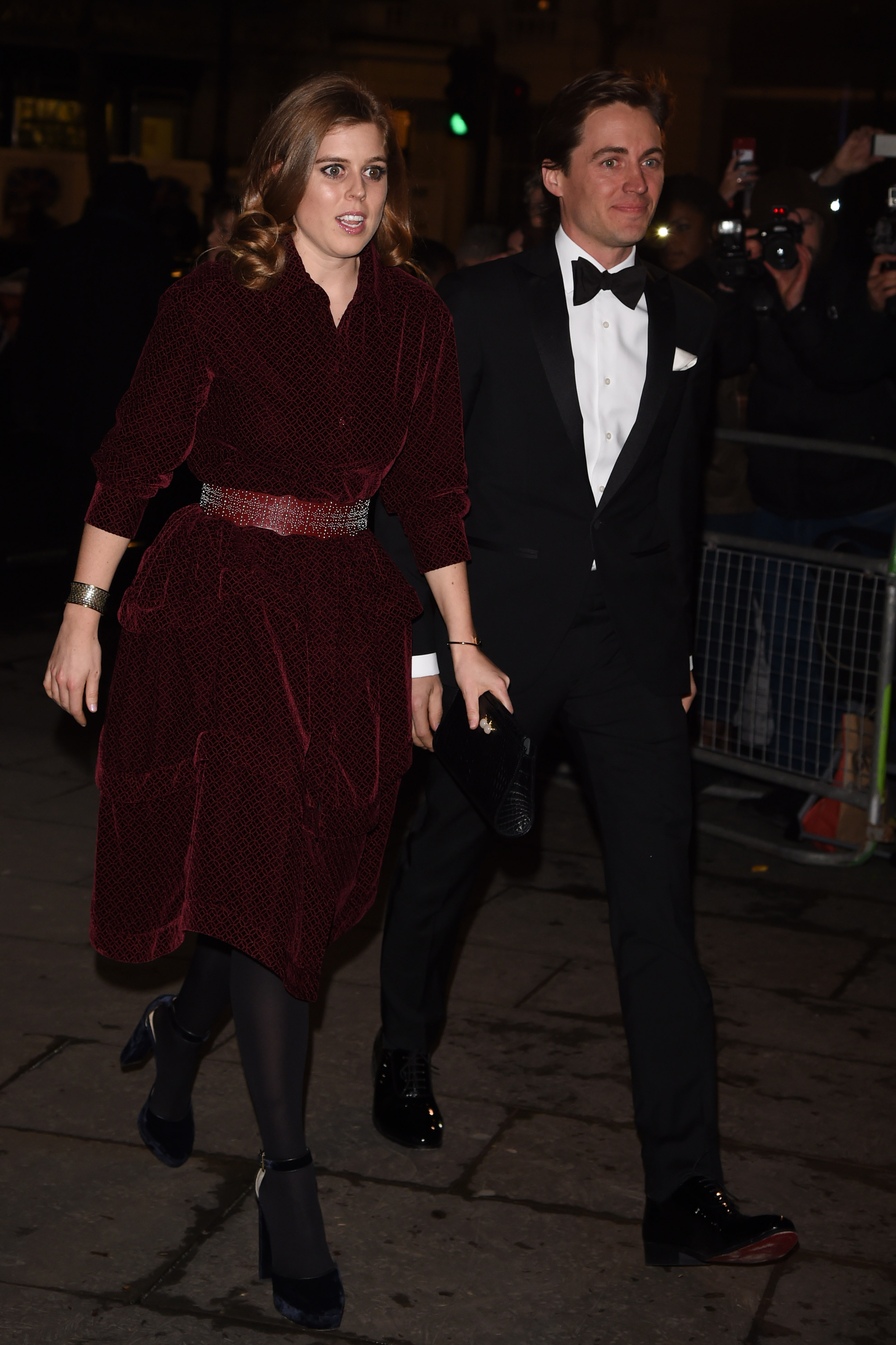 Princess Beatrice and Edoardo Mapelli Mozzi attend the National Portrait Gallery Gala 2019 held at National Portrait Gallery on 12 March in London, England. | Source: Getty Images