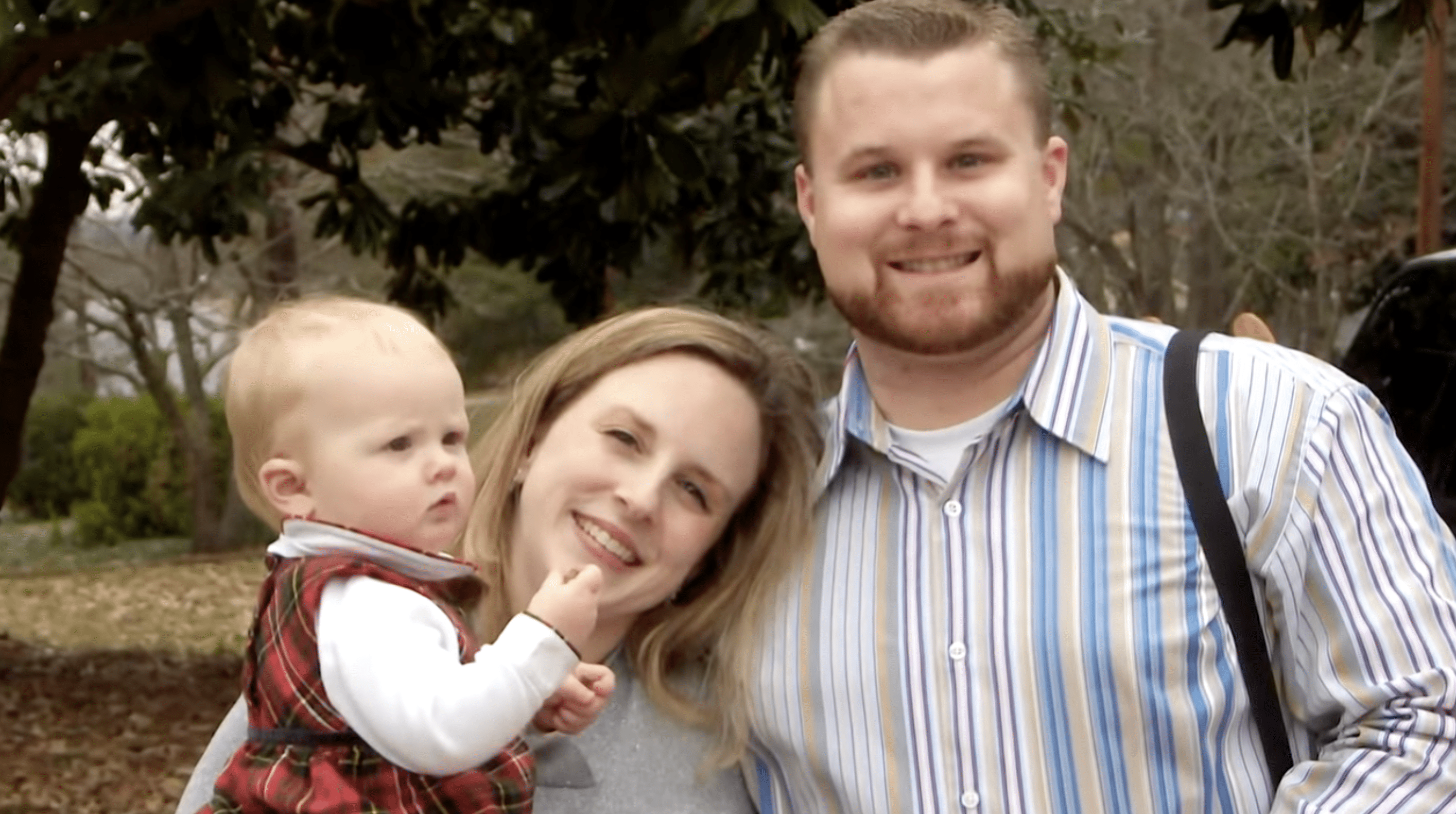 June and Erik pictured with their daughter, Faith. | Photo: YouTube.com/TODAY