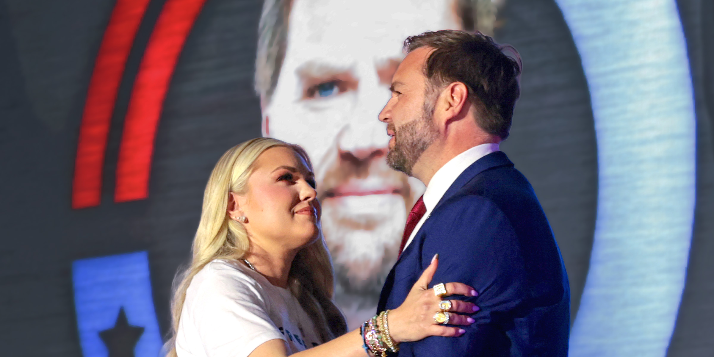 Erika Kirk and Vice President JD Vance | Source: Getty Images