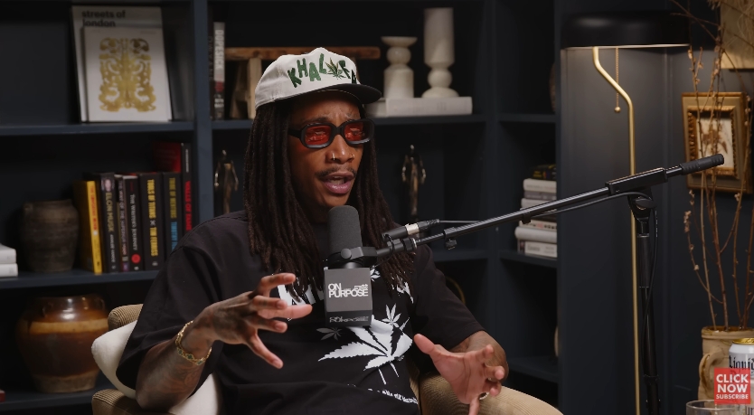 Wiz Khalifa shares his perspective on leadership, self-control, and modern masculinity during the podcast interview. | Source: YouTube/Jay Shetty Podcast