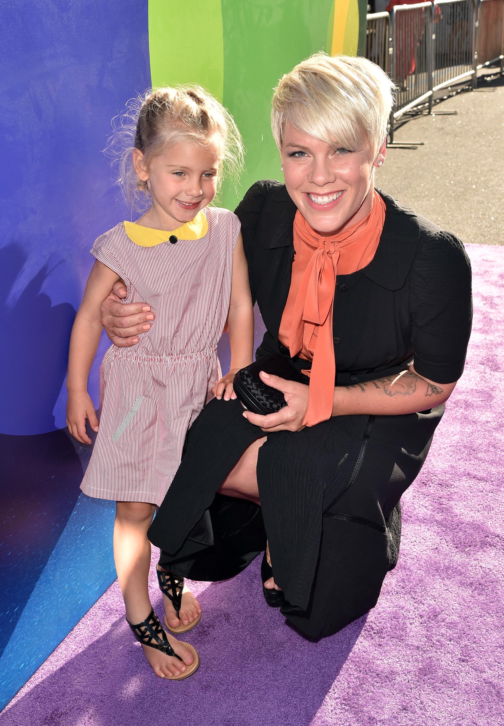 At the premiere of "Inside Out" on June 8, 2015, in California, Willow Sage Hart looked delighted as she posed beside her mother on the purple carpet, her hair swept back and a shy smile playing across her face. Wearing a striped dress with a bright yellow collar and black sandals, she appeared more confident than ever.