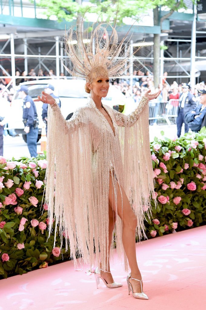 Celine Dion attends The 2019 Met Gala at Metropolitan Museum of Art on May 06, 2019 in New York City. | Source: Getty Images