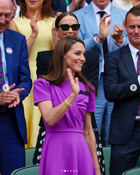 Princess Catherine at the Wimbledon Championships, posted on July 15, 2024 | Source: Instagram/princeandprincessofwales and wimbledon