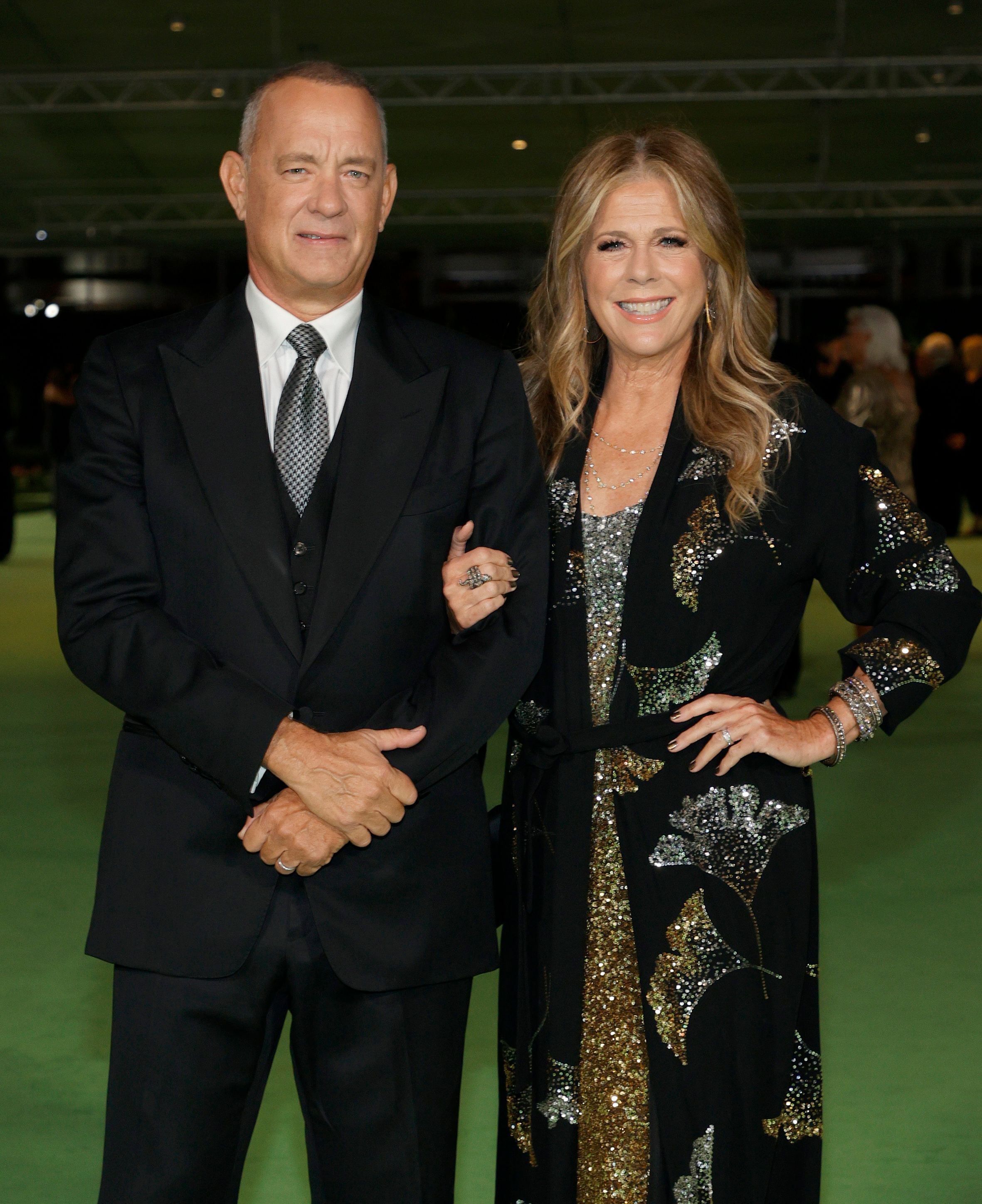 (L-R) Tom Hanks and Rita Wilson at The Academy Museum of Motion Pictures Opening Gala at The Academy Museum of Motion Pictures on September 25, 2021 in Los Angeles, California | Source: Getty Images