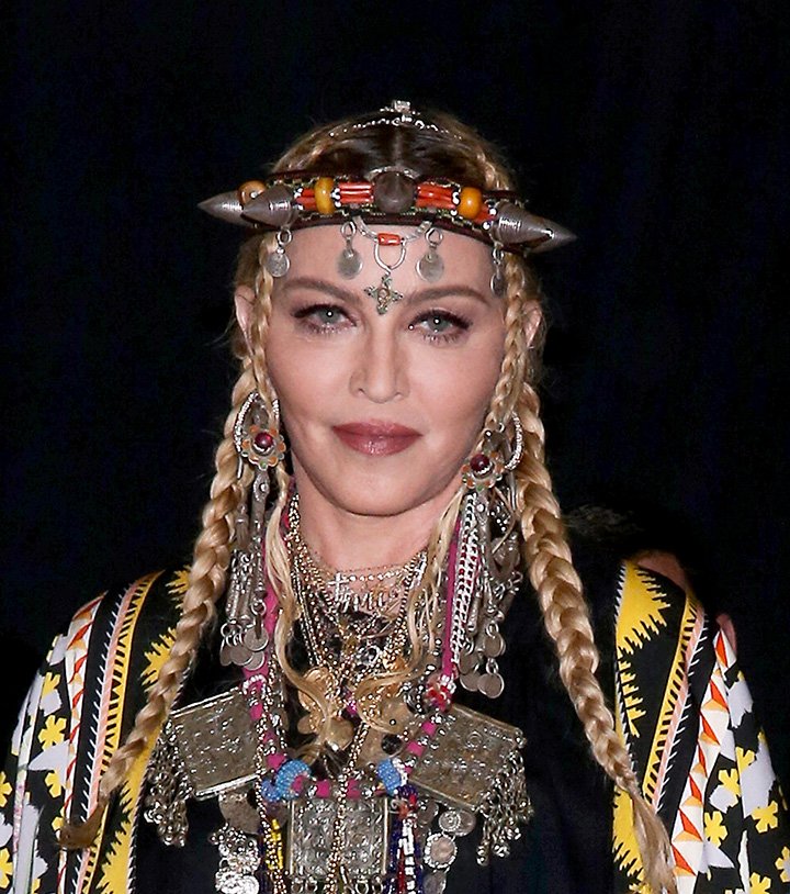 Madonna poses in the press room at the 2018 MTV Video Music Awards Press Room at Radio City Music Hall on August 20, 2018 in New York City. I Image: Getty Images.