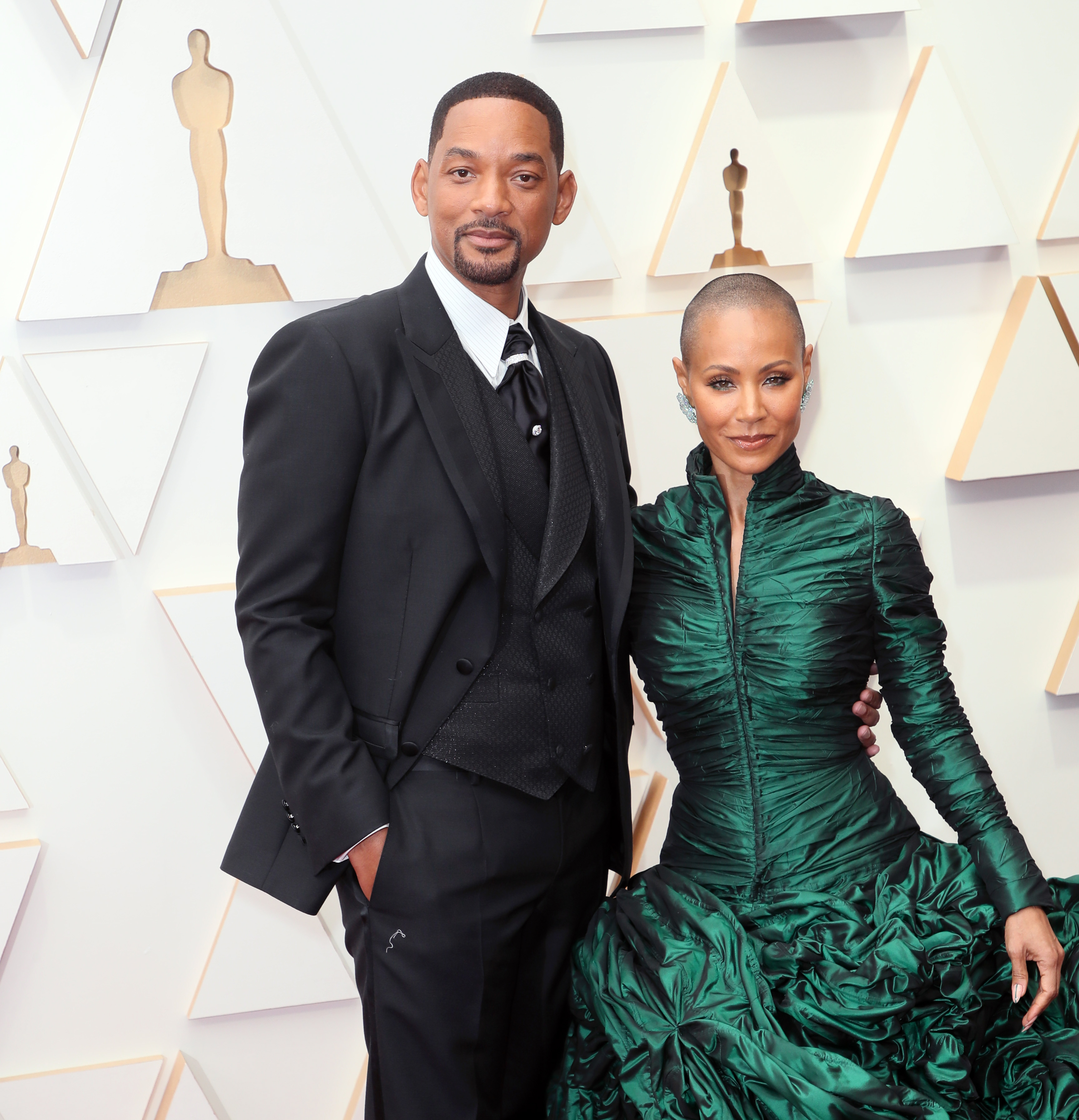 Will Smith and Jada Pinkett Smith at the 94th Annual Academy Awards in Hollywood, California on March 27, 2022. | Source: Getty Images