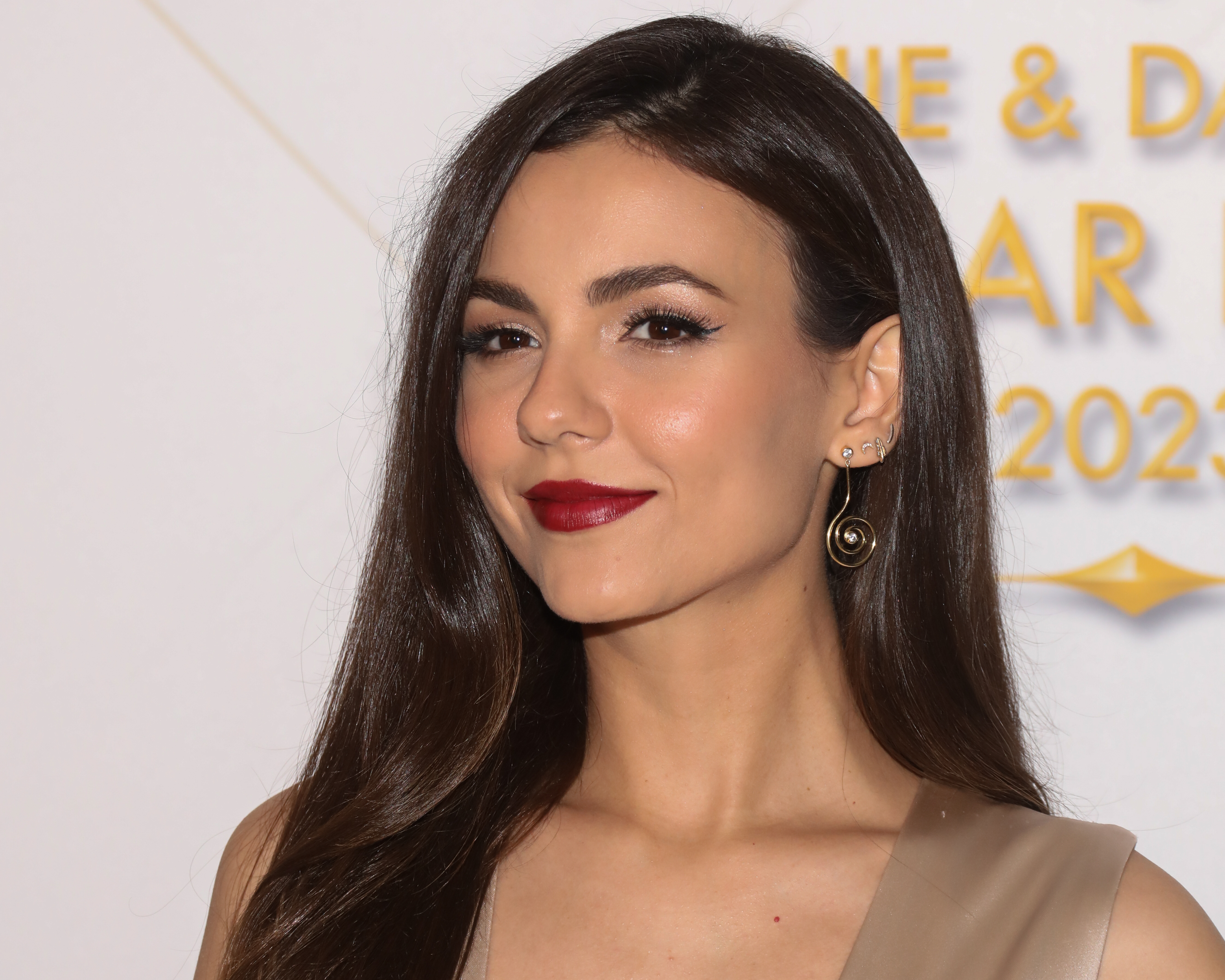 Victoria Justice attends the Darren Dzienciol And Richie Akiva's Annual Oscar Pre-Party at Private Residence on March 10, 2023, in Bel Air, California | Source: Getty Images