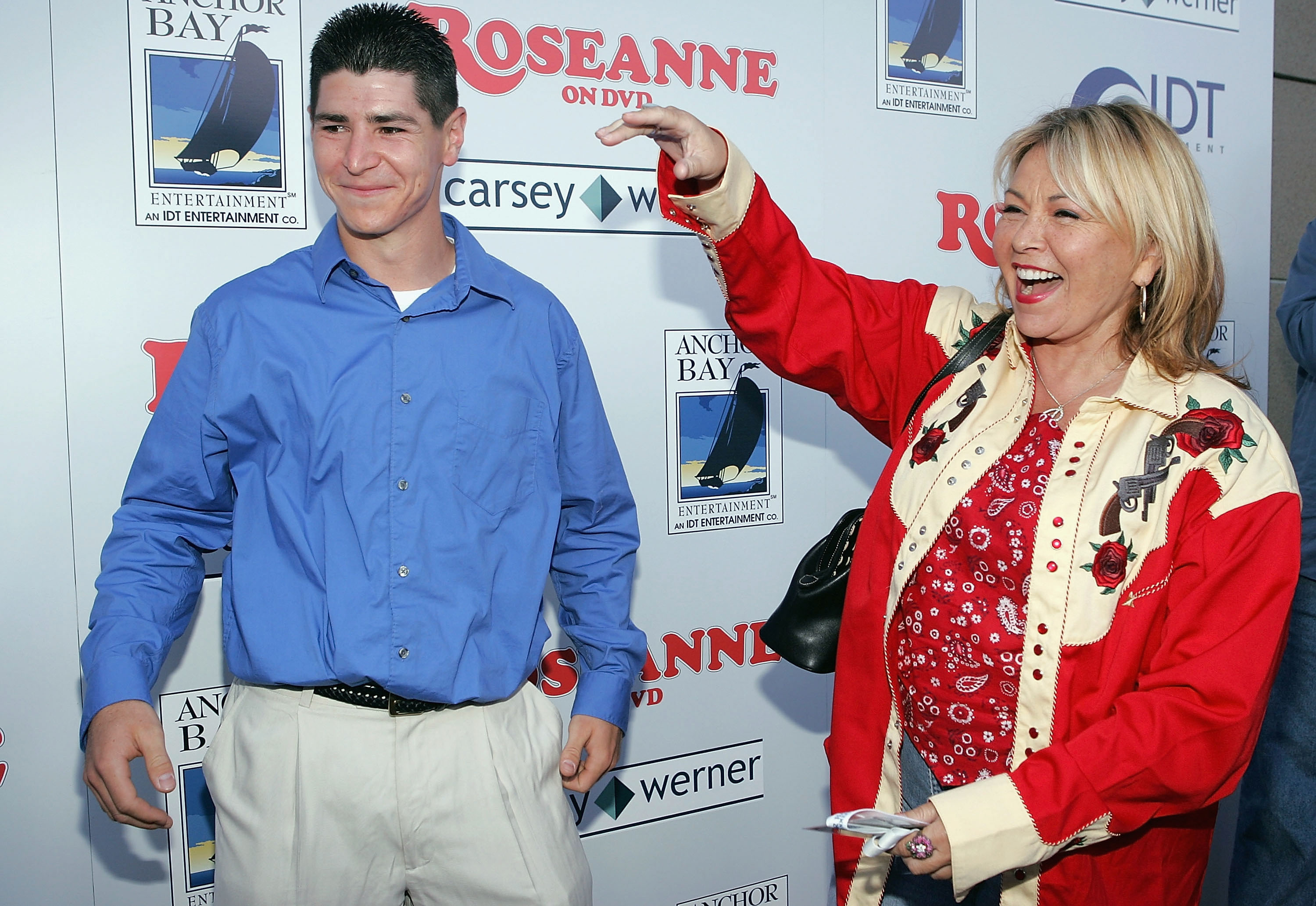 Before the reboot, other "Roseanne" events took place even though the original run of the show had ended. In this photo, the actor attended the DVD launch of "Roseanne: Season One" with Roseanne at the Lucky Strike Bowling Centre on July 18, 2005, in Los Angeles, California. | Source: Getty Images