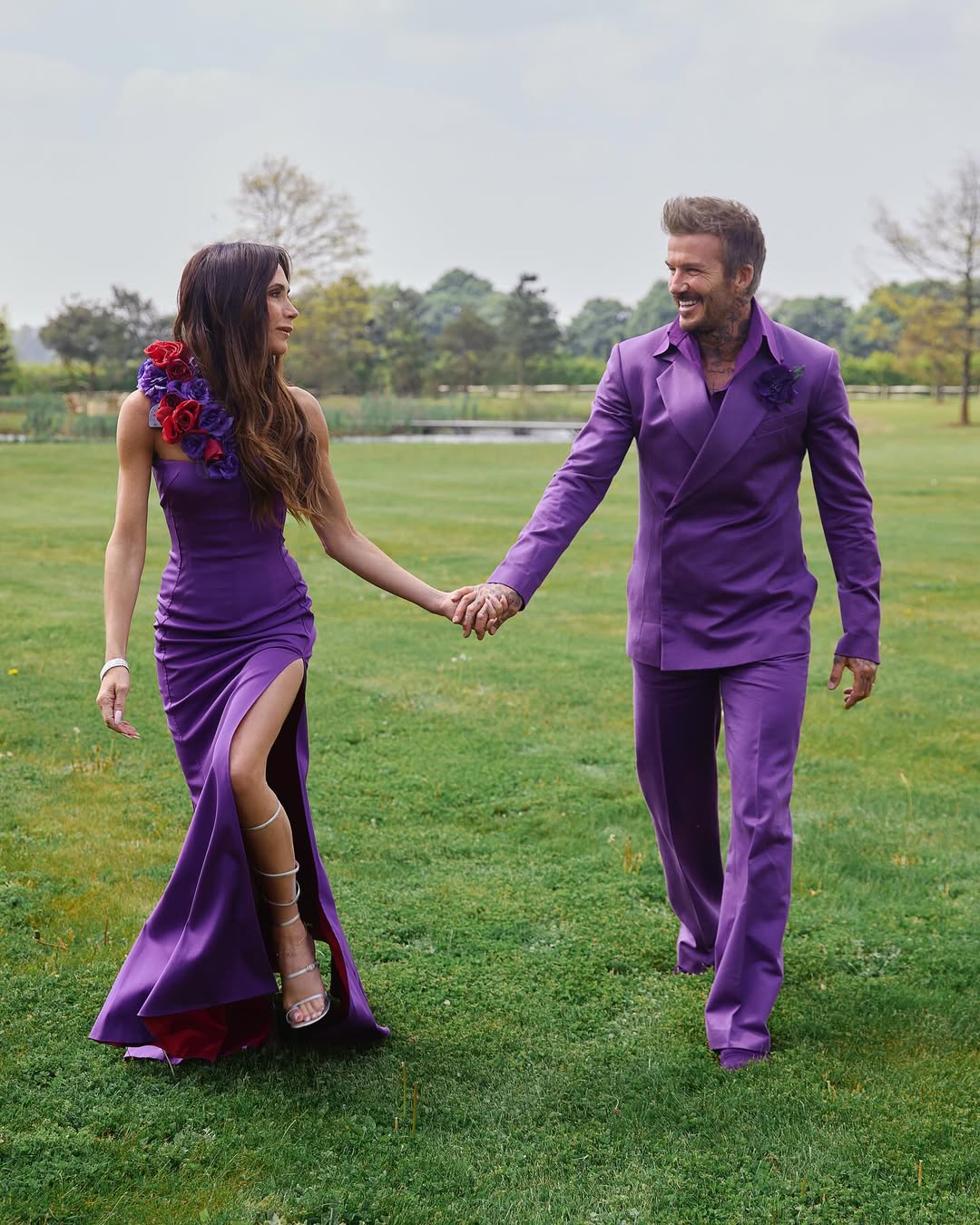 Victoria and David Beckham from a post dated July 4, 2024. | Source: Instagram/davidbeckham
