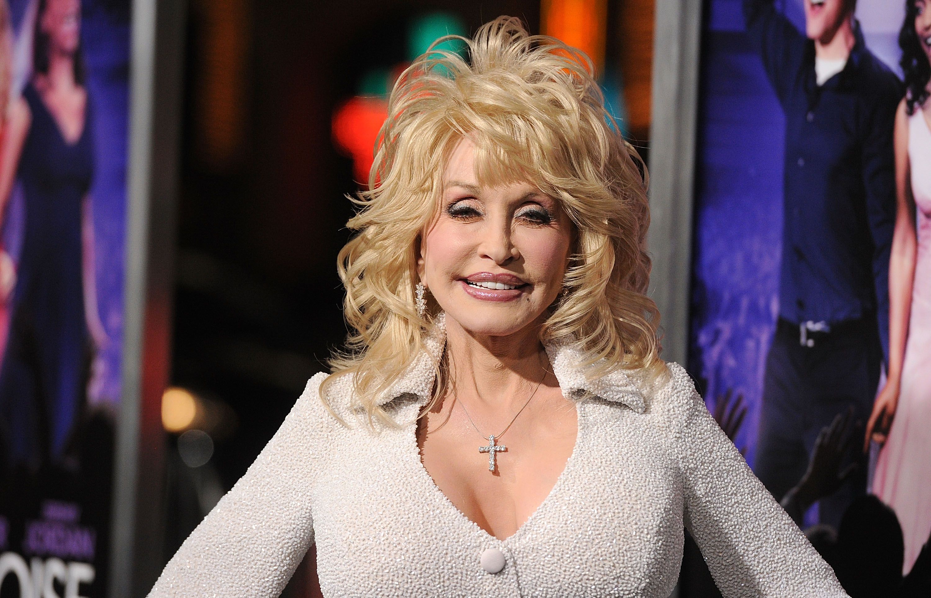Dolly Parton during the "Joyful Noise" premiere at Grauman's Chinese Theatre on January 9, 2012, in Hollywood, California. | Source: Getty Images