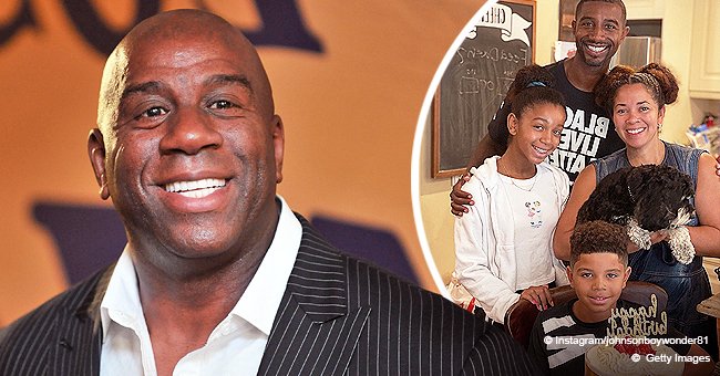 How Magic Johnson's Grandson Avery Celebrated His Birthday with His ...