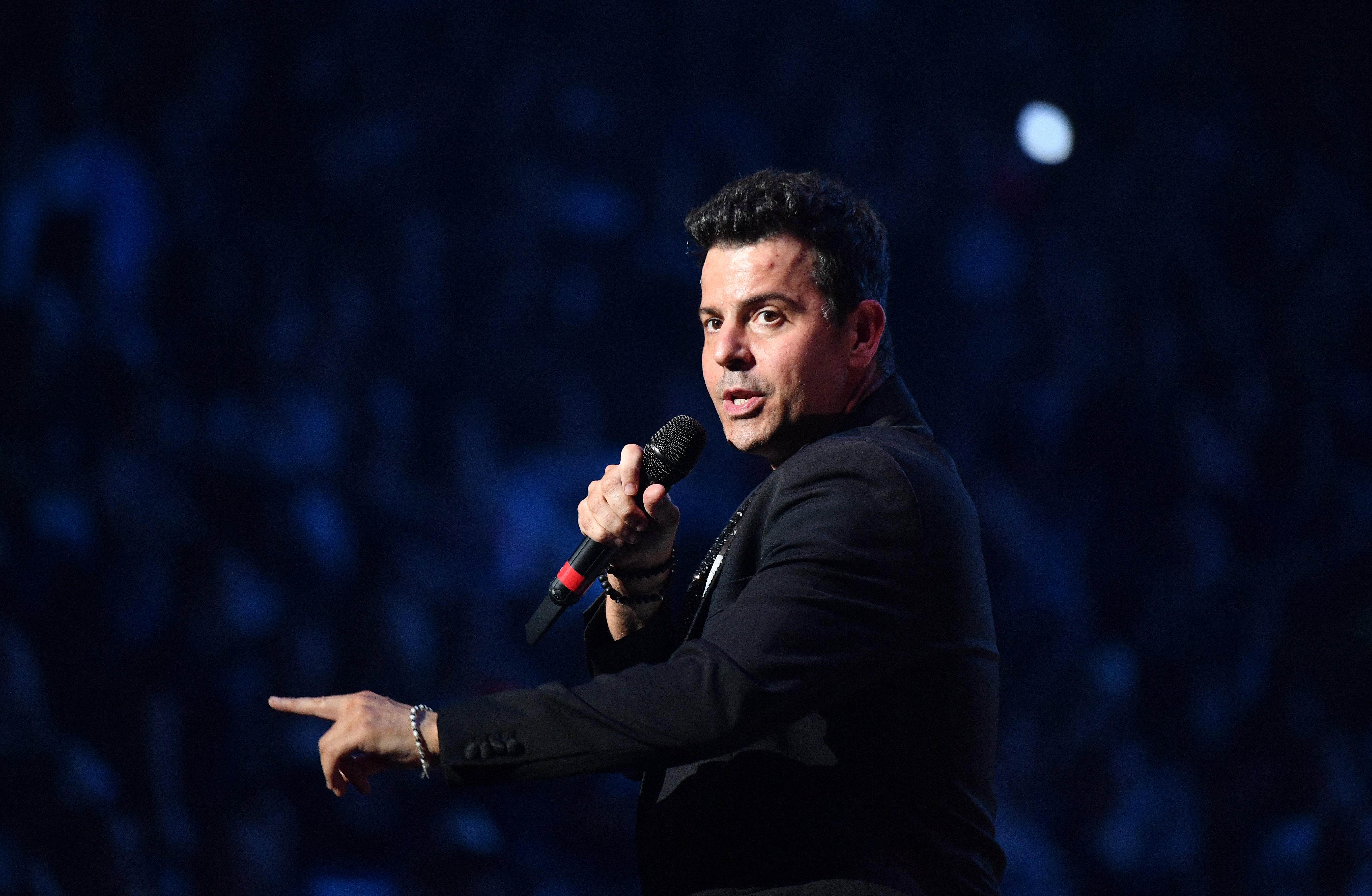 Jordan Knight at State Farm Arena on July 7, 2022, in Atlanta, Georgia. | Source: Getty Images