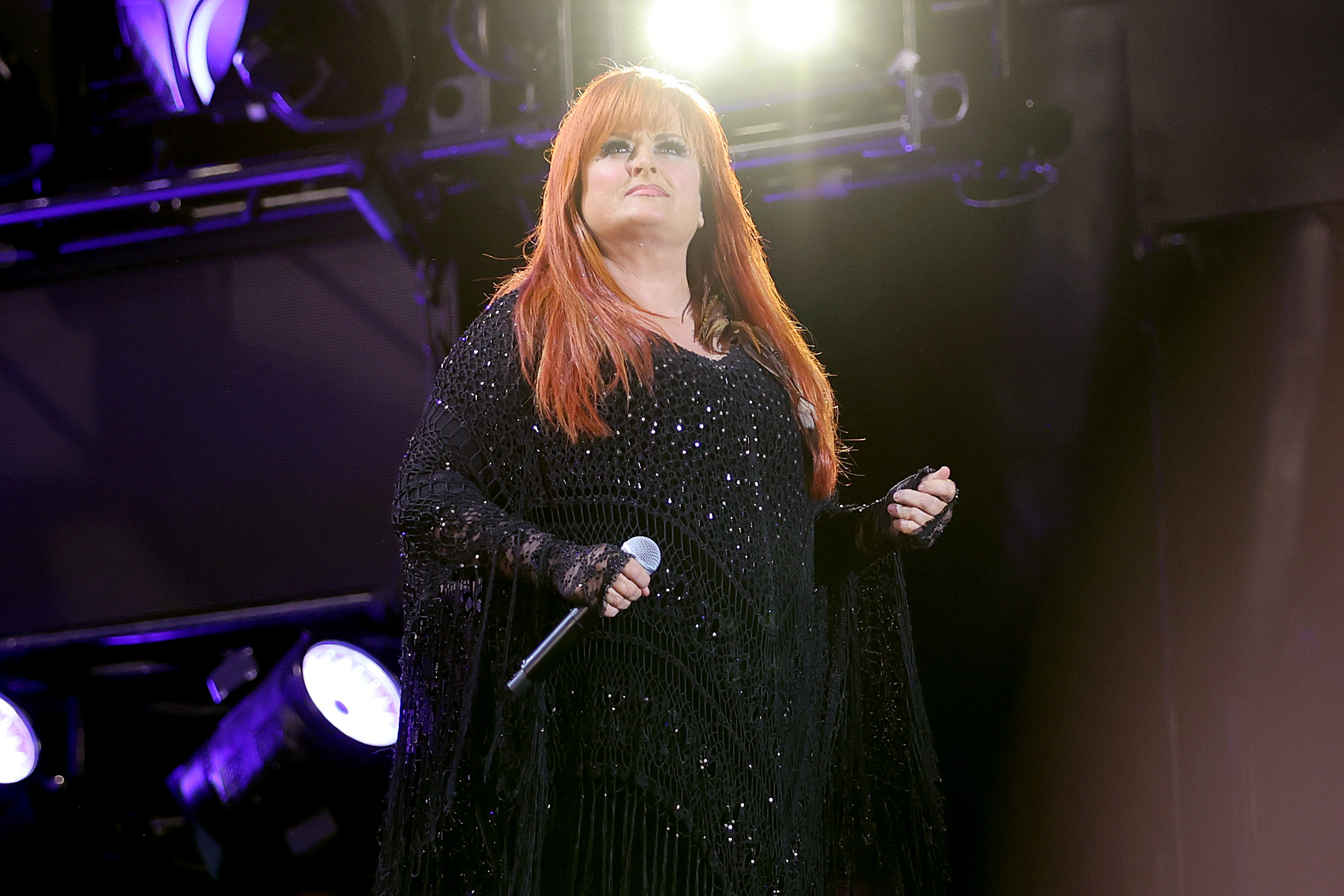 Wynonna Judd performing on day 2 of CMA Fest 2022 at Nissan Stadium on June 10 in Nashville, Tennessee. | Source: Getty Images