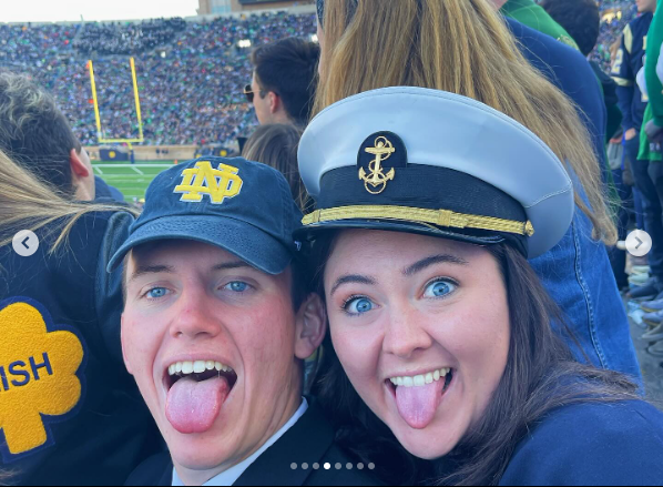 Cullen and Kenzie Crowley posing, dated May 2025 | Source: Instagram/joecrowley