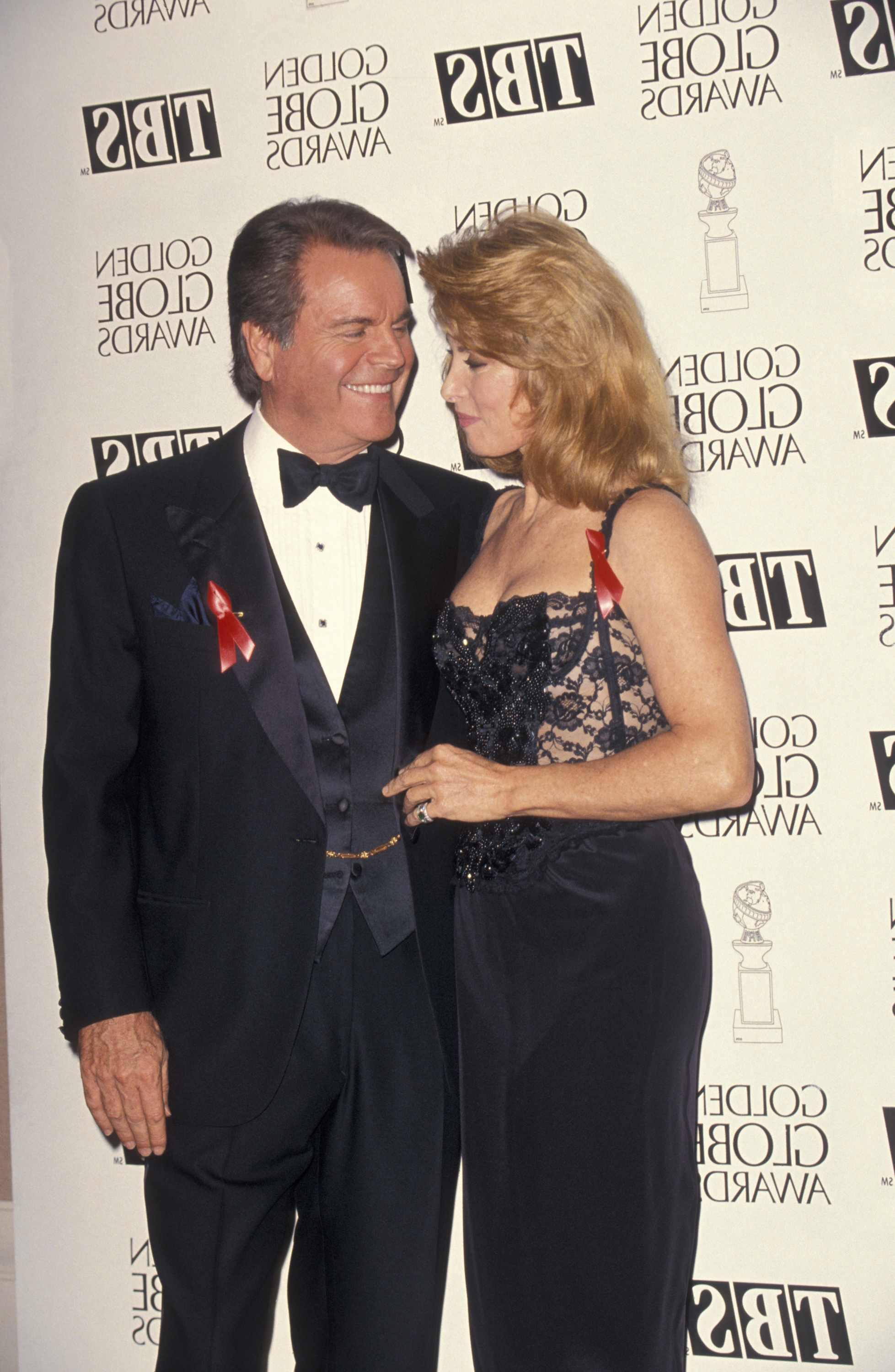 Robert Wagner and Stefanie Powers during 51st Annual Golden Globe Awards at Beverly Hilton Hotel in Beverly Hills, California, United States. | Source: Getty Images