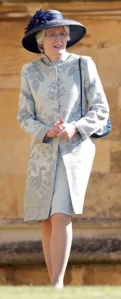 Lady Jane Fellowes assiste au mariage du prince Harry avec Mme Meghan Markle à la chapelle St George, château de Windsor le 19 mai 2018 à Windsor, Angleterre. | Photo : Getty Images