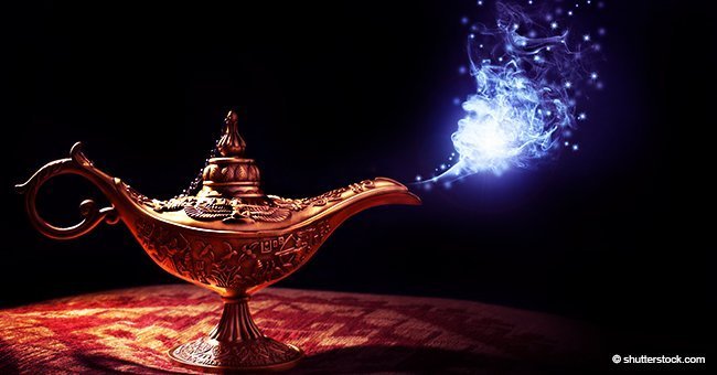 Magic lamp. | Source: Shutterstock