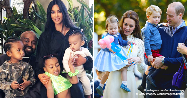 Kim Kardashian and the Royal Family's Kids Have These Things in Common