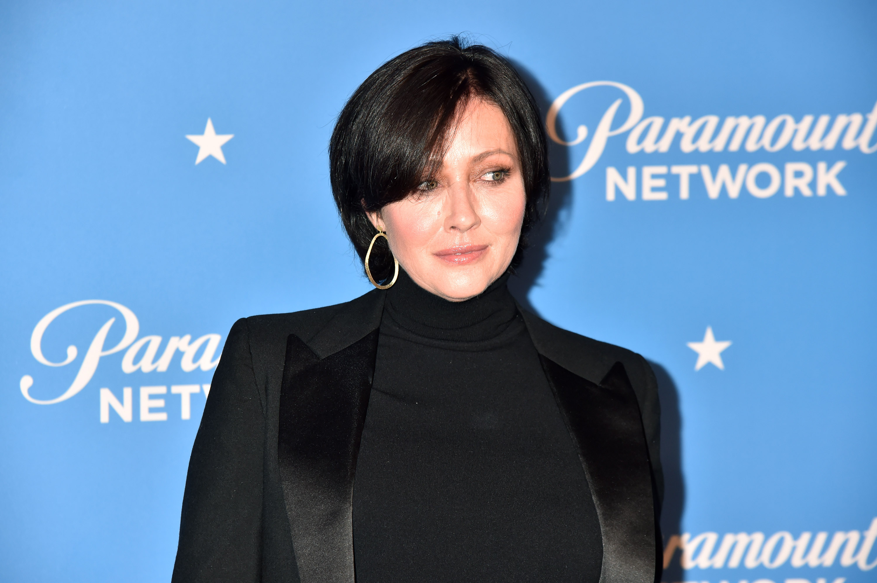 Shannen Doherty at the Paramount Network launch party in Los Angeles, California on January 18, 2018 | Source: Getty Images