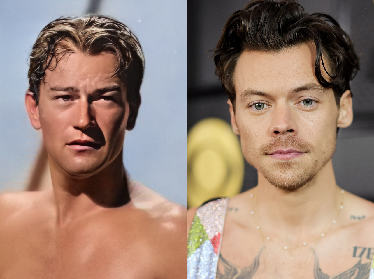 John Wayne | Harry Styles | Source: Getty Images