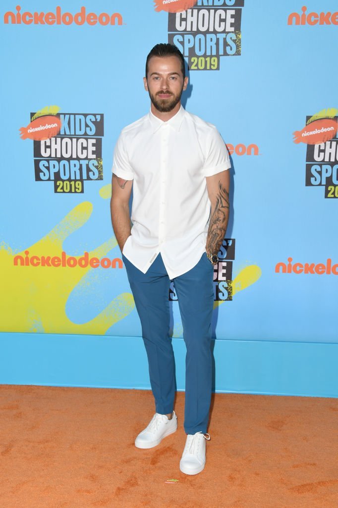 Artem Chigvintsev at Nickelodeon Kids' Choice Sports 2019. | Source: Getty Images