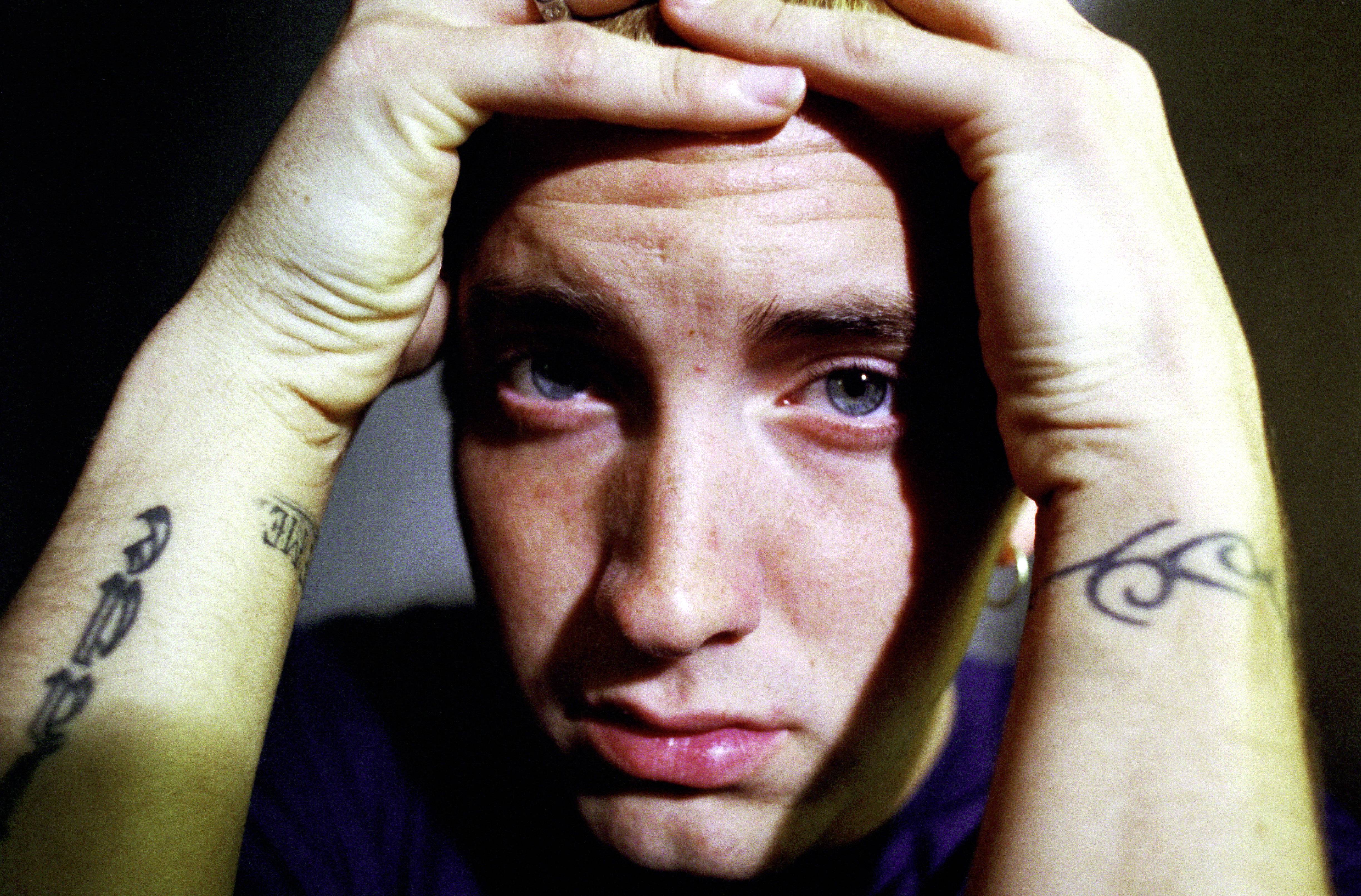 Eminem on January 1, 1999 | Source: Getty Images