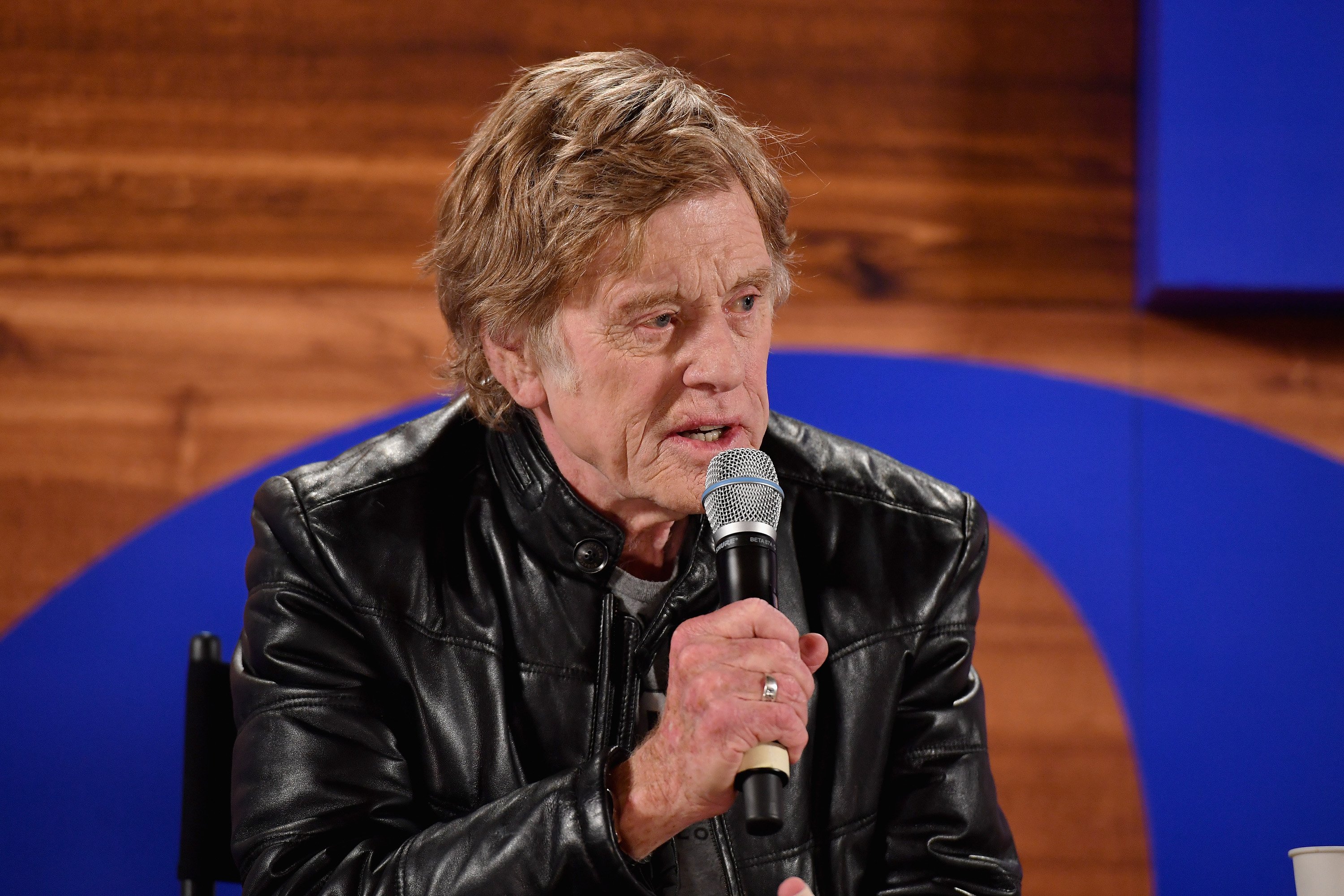 Robert Redford speaks onstage during the 2018 Sundance Film Festival. | Photo: Getty Images