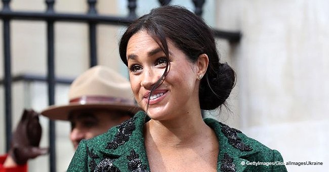 Meghan Receives Cute Little Gifts for Her Future Baby In a Regal Outfit That Cost about $10,000
