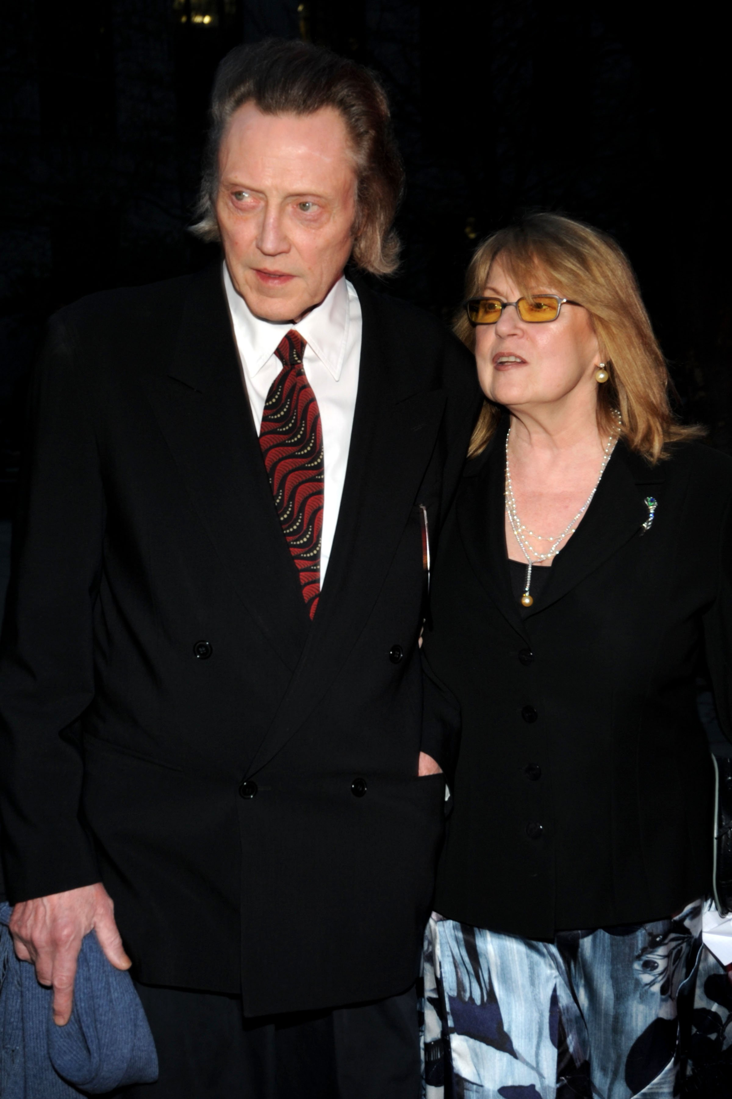 Christopher and Georgianne Walken at the Vanity Fair Tribeca Film Festival opening night dinner on April 21, 2009 | Source: Getty Images