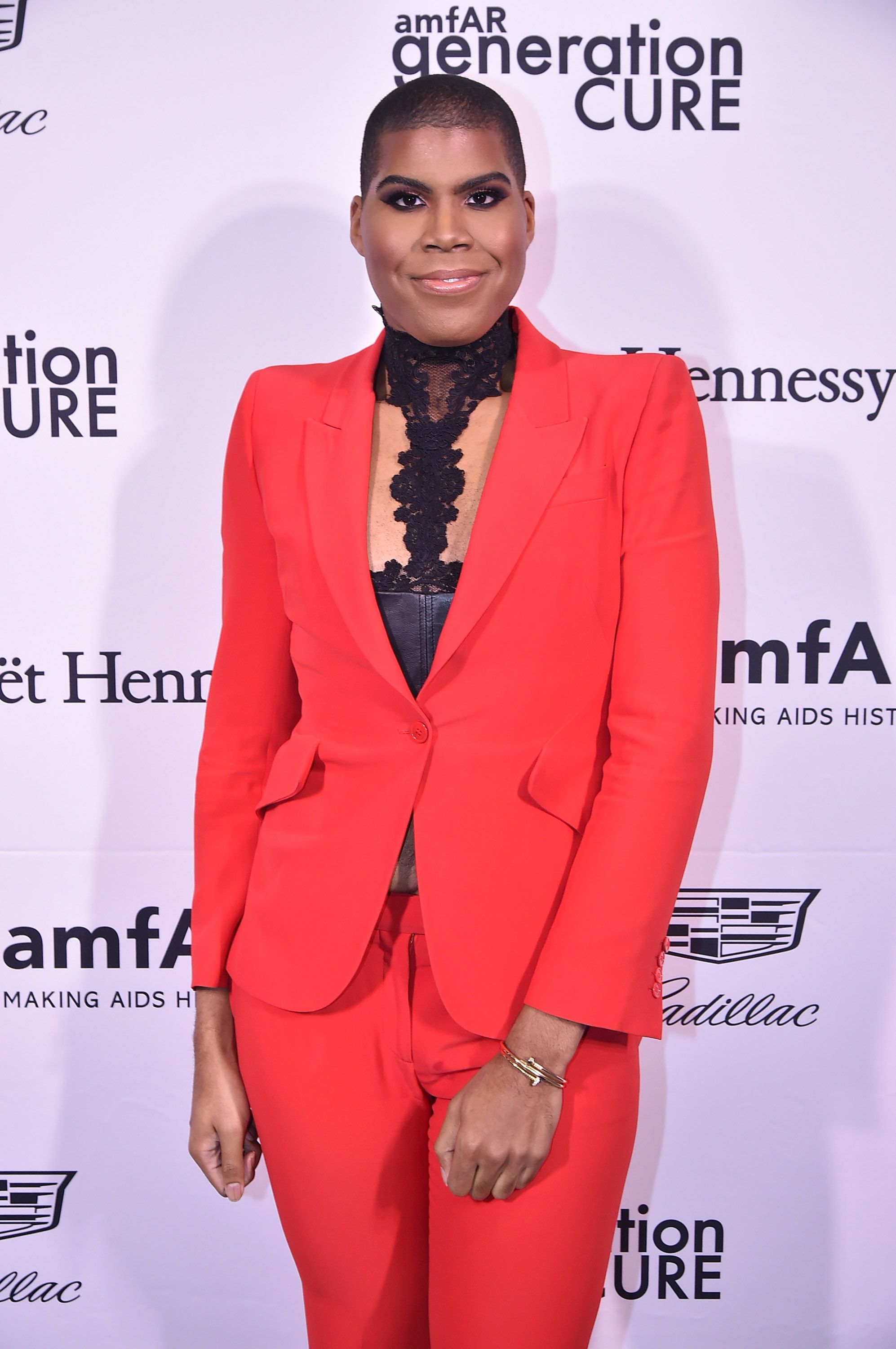 EJ Johnson at the amfAR GenerationCure Holiday Party at Cadillac House on December 7, 2016, in New York City | Photo: Theo Wargo/Getty Images