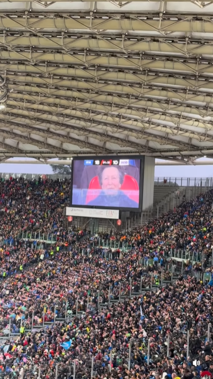 A screengrab of a video dated 7 February 2026. | Source: Instagram/wantedinrome