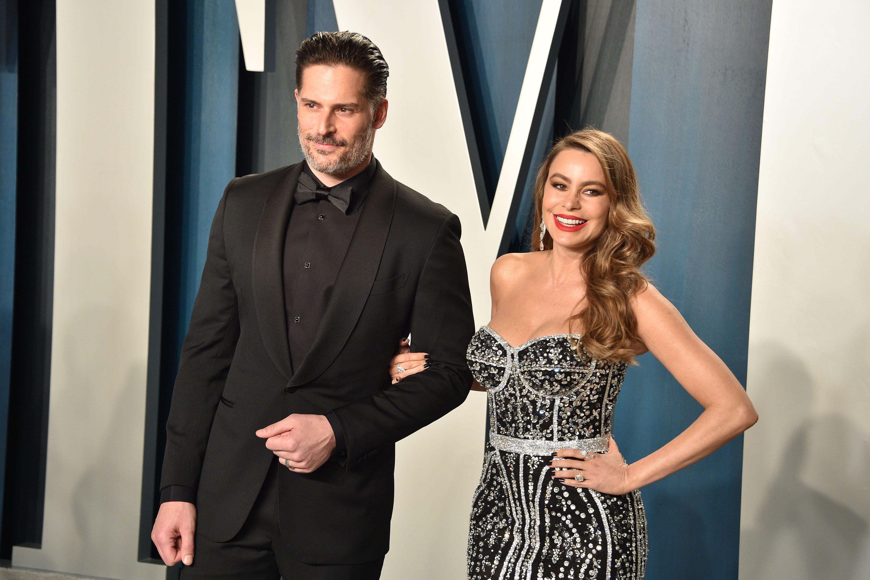 Joe Manganiello and Sofía Vergara at the Vanity Fair Oscar Party on February 9, 2020. | Source: Getty Images