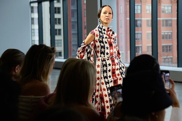 Pat Cleveland walks the runway at the Hellessy front row during New York Fashion Week on February 8, 2019, in New York City. | Source: Getty Images.