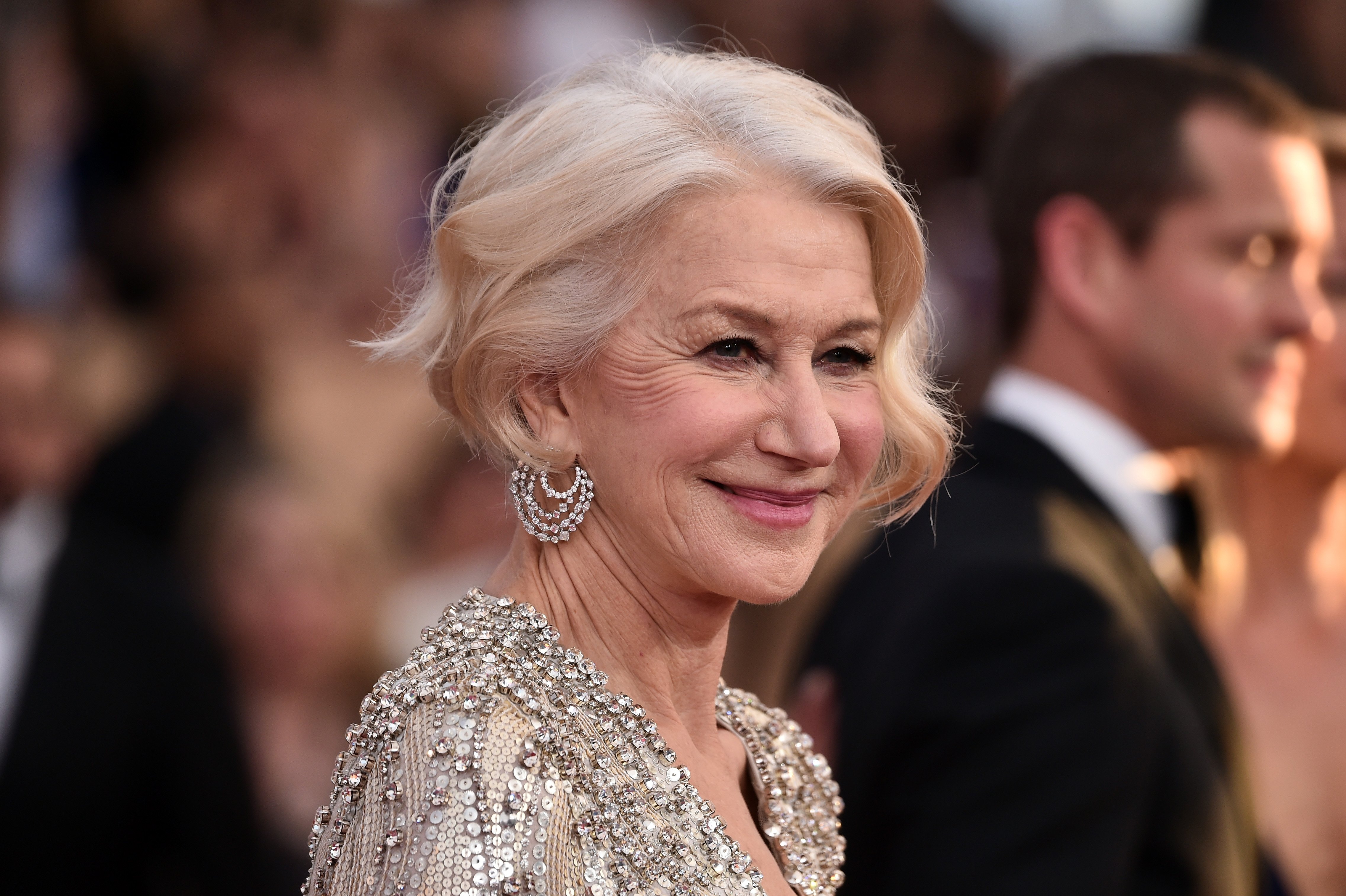Helen Mirren attends the 22nd Annual Screen Actors Guild Awards at the Shrine Auditorium on January 30, 2016 in Los Angeles, California | Source: Getty Images