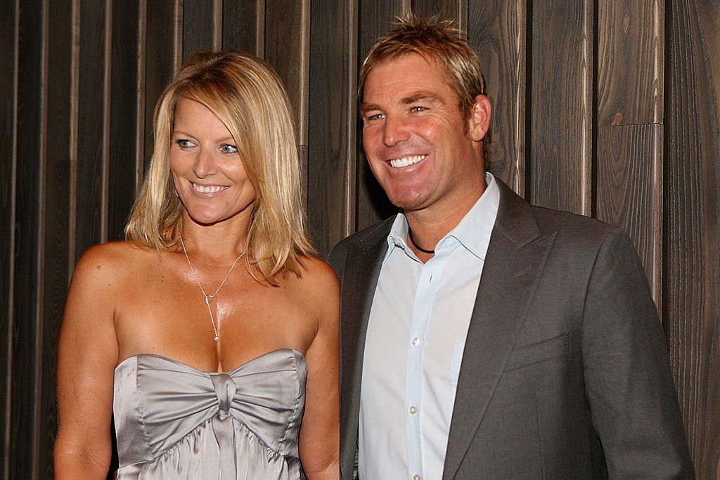 Simone Warne and Shane Warne attend the opening party of the Crown Metropol hotel on April 21, 2010 | Photo: Getty Images