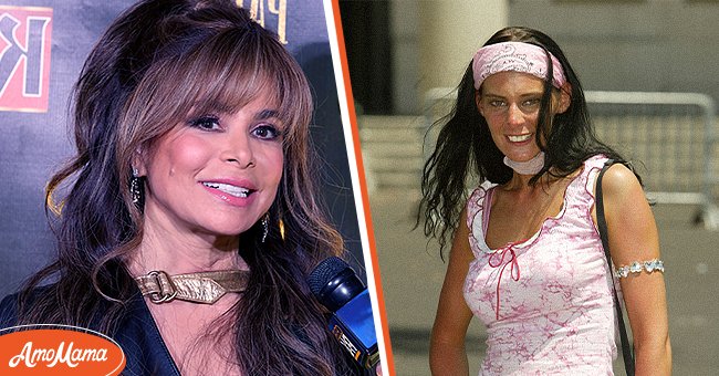 A picture of Paula Abdul [left]. Paula Goodspeed who auditioned for American Idol at the Rose Bowl Stadium where the auditions for the show where held on August 3, 2003 in Pasadena, California [right]  | Photo: Getty Images